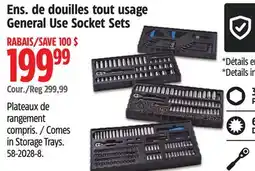 Canadian Tire Mastercraft General Use Socket Sets offer