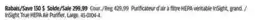 Canadian Tire InSight True HEPA Air Purifier, Large offer