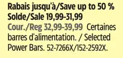 Canadian Tire Selected Mastercraft Power Bars offer