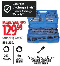 Canadian Tire MASTERCRAFT General Use Socket Sets offer