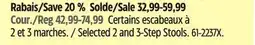 Canadian Tire Selected Mastercraft 2 and 3-Step Stools offer