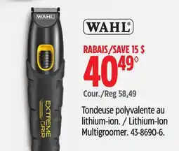 Canadian Tire Wahl Lithium-Ion Multigroomer offer