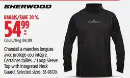 Canadian Tire Long-Sleeve Top with Integrated Neck Guard offer