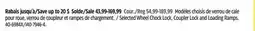 Canadian Tire Selected Trimax Wheel Chock Lock, Coupler Lock and Loading Ramps offer