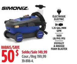 Canadian Tire SIMONIZ FOAM BLASTER offer