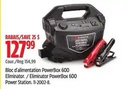 Canadian Tire Eliminator PowerBox 600 Power Station offer