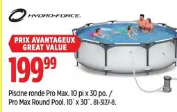 Canadian Tire Pro Max Round Pool offer