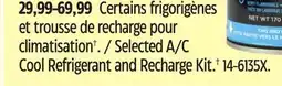 Canadian Tire Selected Emzone A/C Cool Refrigerant and Recharge Kit.† offer