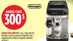 Canadian Tire De Longhi Magnifica Evo Coffee & Espresso Machine offer