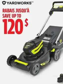 Canadian Tire YARDWORKS 48V 3-in-1 Brushless Self-Propelled Mower, 21 with 6Ah Battery & Charger offer