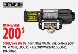 Canadian Tire TV/UTV Winch Kit, 5000-lb offer