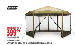Canadian Tire 15 x 13´ OneTouch Screen House offer