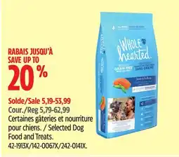 Canadian Tire Selected Iams Dog Food and Treats offer