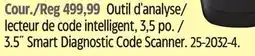 Canadian Tire INNOVA 3.5˝ Smart Diagnostic Code Scanner offer