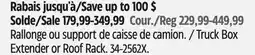Canadian Tire Truck Box Extender or Roof Rack offer