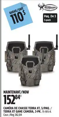 Canadian Tire TERRA XT GAME CAMERA offer