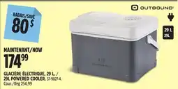 Canadian Tire OUTBOUND 29L POWERED COOLER offer