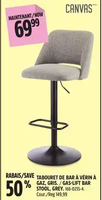 Canadian Tire CANVAS GAS-LIFT BAR STOOL offer