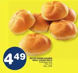 Marché Bonichoix SMALL KAISER ROLLS offer