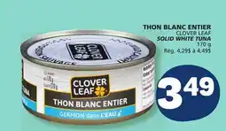 Marché Bonichoix CLOVER LEAF SOLID WHITE TUNA offer