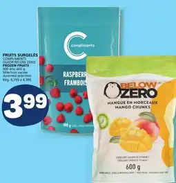 Marché Bonichoix COMPLIMENTS OR BELOW ZERO FROZEN FRUITS offer