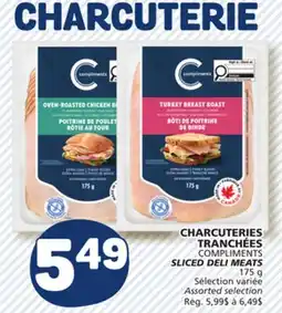 Marché Bonichoix COMPLIMENTS SLICED DELI MEATS offer