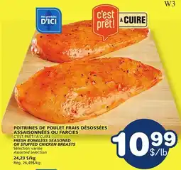 Marché Bonichoix C'EST PRÊT! À CUIRE FRESH BONELESS SEASONED OR STUFFED CHICKEN BREASTS offer