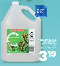 Marché Bonichoix COMPLIMENTS WHITE VINEGAR offer