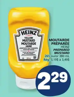 Marché Bonichoix HEINZ PREPARED MUSTARD offer