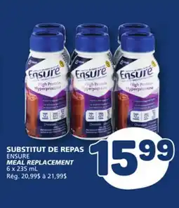 Marché Bonichoix ENSURE MEAL REPLACEMENT offer