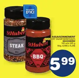 Marché Bonichoix ST-HUBERT OR MONTANA'S SEASONING offer