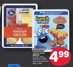 Marché Bonichoix SCHNEIDERS LUNCH MATE SNACK offer