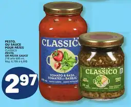 Marché Bonichoix CLASSICO PESTO, OR PASTA SAUCE offer
