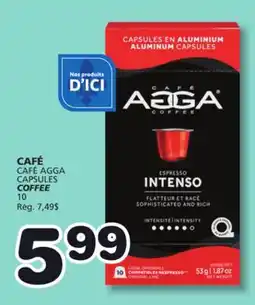Marches Tradition AGGA CAPSULES COFFEE offer