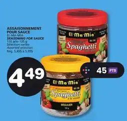 Marches Tradition EL-MA-MIA SEASONING FOR SAUCE offer