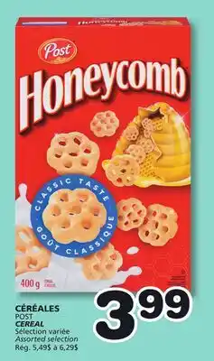 Marches Tradition POST CEREAL offer