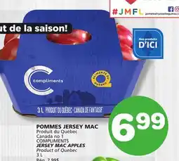 Marches Tradition COMPLIMENTS JERSEY MAC APPLES offer