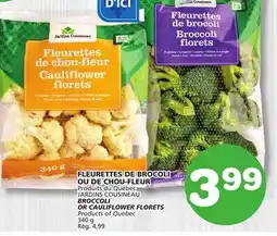 Marches Tradition BROCCOLI OR CAULIFLOWER FLORETS offer