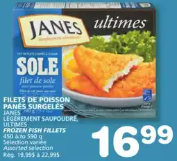 Marches Tradition JANES FROZEN FISH FILLETS offer