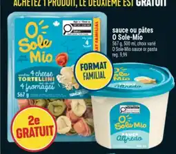 Marché Adonis SAUCE OU PÂTES O SOLE-MIO | O SOLE-MIO SAUCE OR PASTA offer
