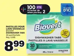 Marches Tradition BIOVERT DISHWASHER TABS offer