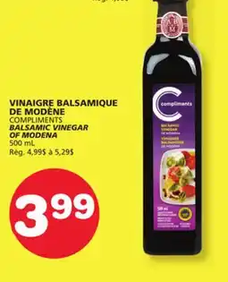 Marches Tradition COMPLIMENTS BALSAMIC VINEGAR OF MODENA offer