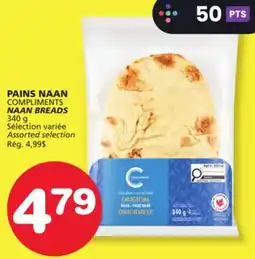 Marches Tradition COMPLIMENTS NAAN BREADS offer