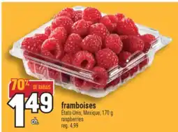 Marché Adonis framboises offer