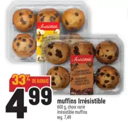 Marché Adonis Irrésistible muffins offer