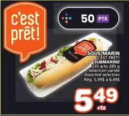 Marches Tradition C'EST PRÊT! SUBMARINE offer
