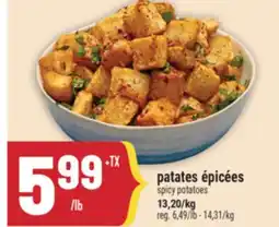 Marché Adonis patates épicées offer