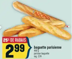 Marché Adonis BAGUETTE PARISIENNE | PARISIAN BAGUETTE offer
