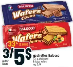 Marché Adonis GAUFRETTES BALOCCO | BALOCCO WAFERS offer