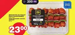 Marches Tradition PRIX CLUB FRESH SEASONED CHICKEN SKEWERS offer